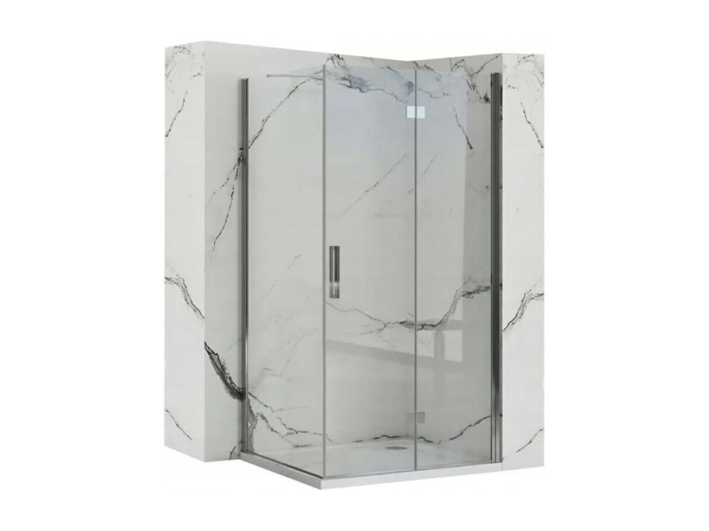 Home Item - Gray Glass, W 35.4 x D 31.5 x H 74.8 in