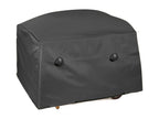 Home Item - Black Polyester Fabric, W 78.7 x D 51.2 x H 23.6 in