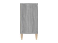 Sideboard - Gray Wood, W 40.7 x D 13.8 x H 27.6 in