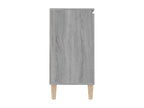Sideboard - Gray Wood, W 40.7 x D 13.8 x H 27.6 in