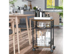 Shelf - Brown Engineered Wood, W 15.7 x D 11.8 x H 24.4 in