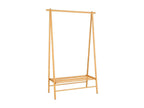 Home Item - Brown Wood, W 18.1 x D 40.9 x H 64.6 in