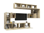 Wardrobe - Brown Wood, W 31.5 x D 11.8 x H 11.8 in