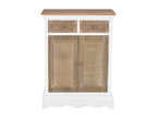 Sideboard - White Wood, W 23.6 x D 11.8 x H 31.5 in