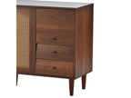 Sideboard - Brown Engineered Wood, W 51.2 x D 16.1 x H 29.5 in