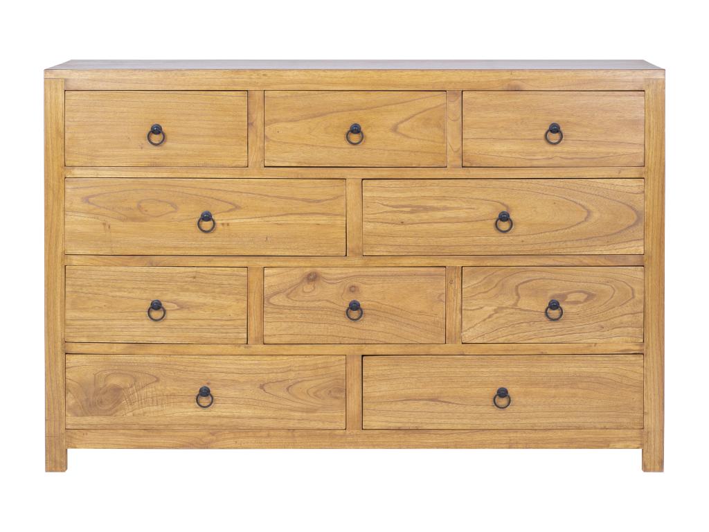 Dresser - Natural Mindi, W 47.2 x D 15.7 x H 31.5 in