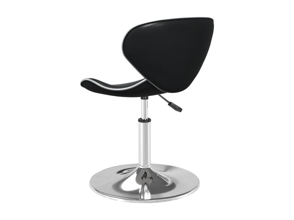 Bar Stool - Black Steel, W 17.9 x D 17.7 x H 29.9 in