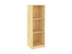 Bookcase - Natural Wood, W 14.2 x D 13 x H 43.3 in