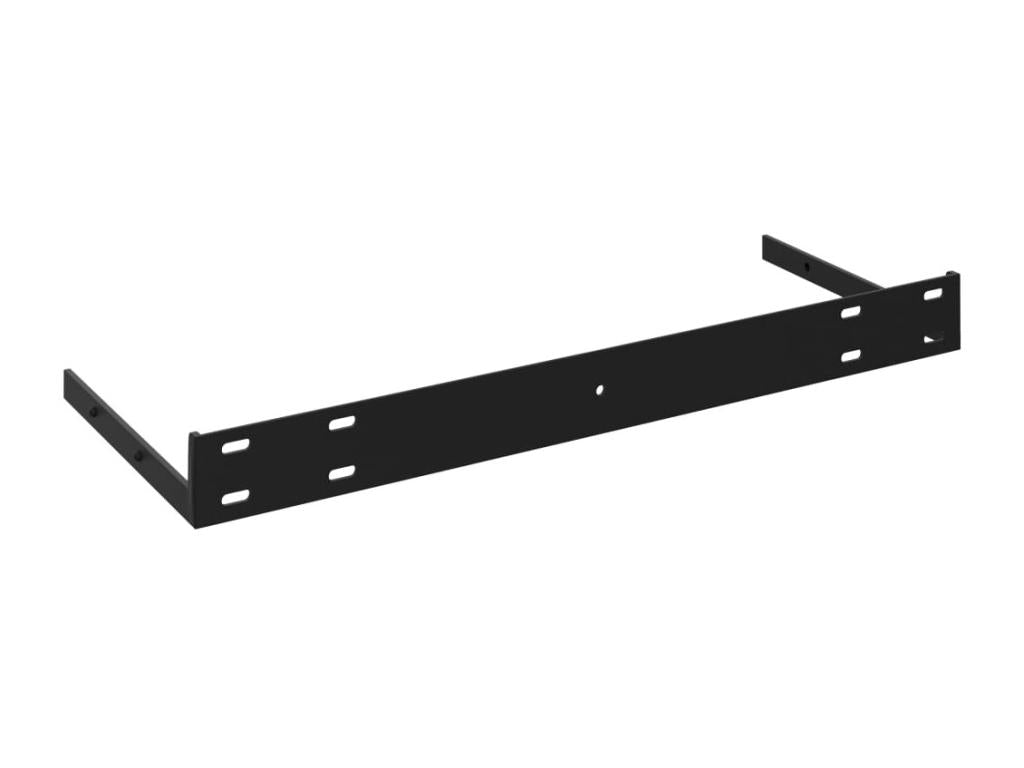 Set of 2 Shelfs - White Wood, W 31.5 x D 9.3 x H 1.5 in