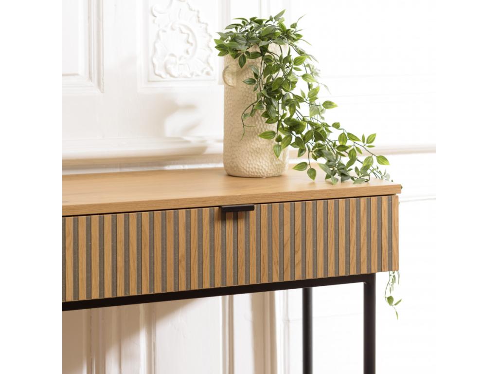 Home Item - Brown Engineered Wood, W 47.2 x D 13.8 x H 31.1 in