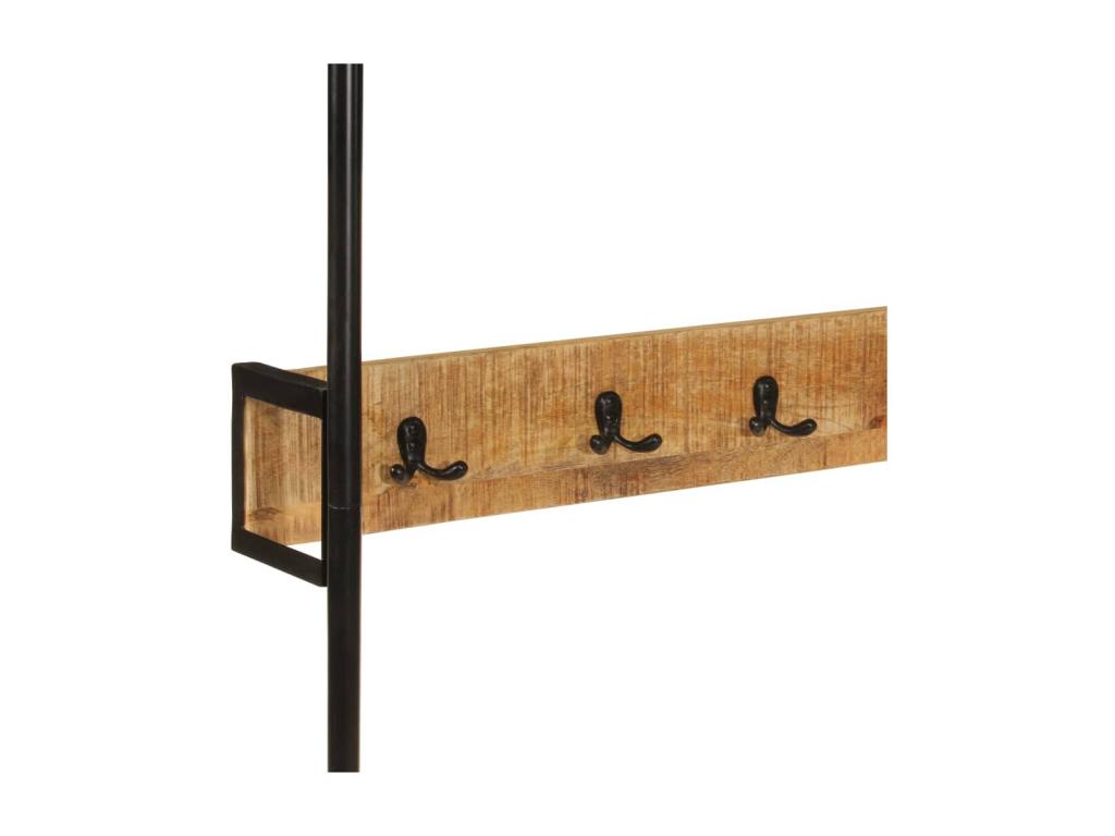 Home Item - Natural Wood, W 35.4 x D 13.8 x H 74.8 in