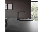 Home Item - Black Metal, W 8.5 x D 10 x H 11.1 in