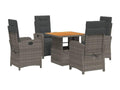 Set of 5 Home Items - Beige Resin, W 35.4 x D 21.7 x H 28 in