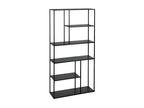 Shelf - Black Metal, W 35.4 x D 11.8 x H 74 in