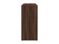 Sideboard - Brown Wood, W 35.6 x D 11.6 x H 25.6 in