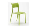 Chair - Black Plastic, W 18.9 x D 20.9 x H 33.1 in