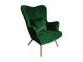 Armchair - Green Wood