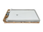 Shower Tray - Beige Resin, W 74.8 x D 31.5 x H 1.2 in