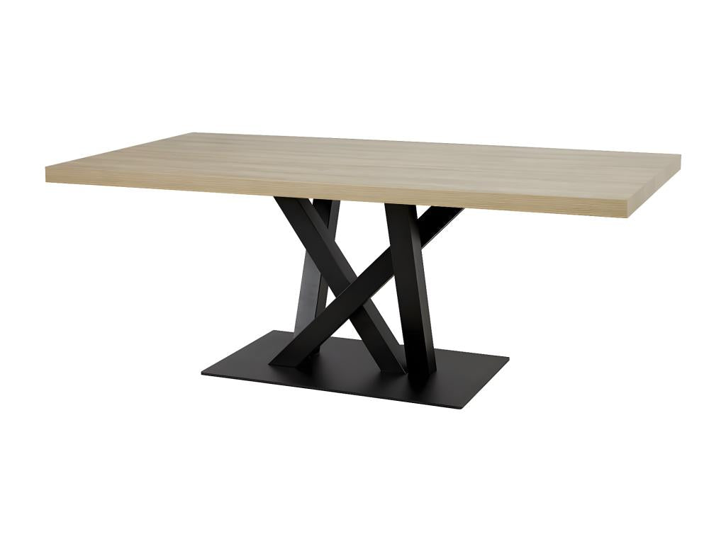 Table - Brown Engineered Wood, W 78.7 x D 39.4 x H 29.9 in