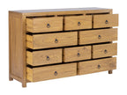 Dresser - Natural Mindi, W 47.2 x D 15.7 x H 31.5 in