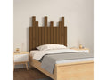Bed - Brown Wood, W 32.5 x D 1.2 x H 31.5 in