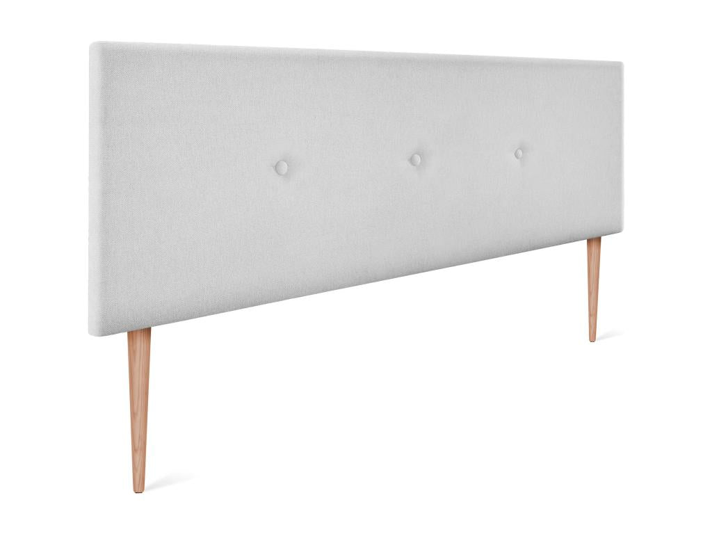 Bed - Gray Pine Wood, W 57.1 x D 1.6 x H 41.3 in