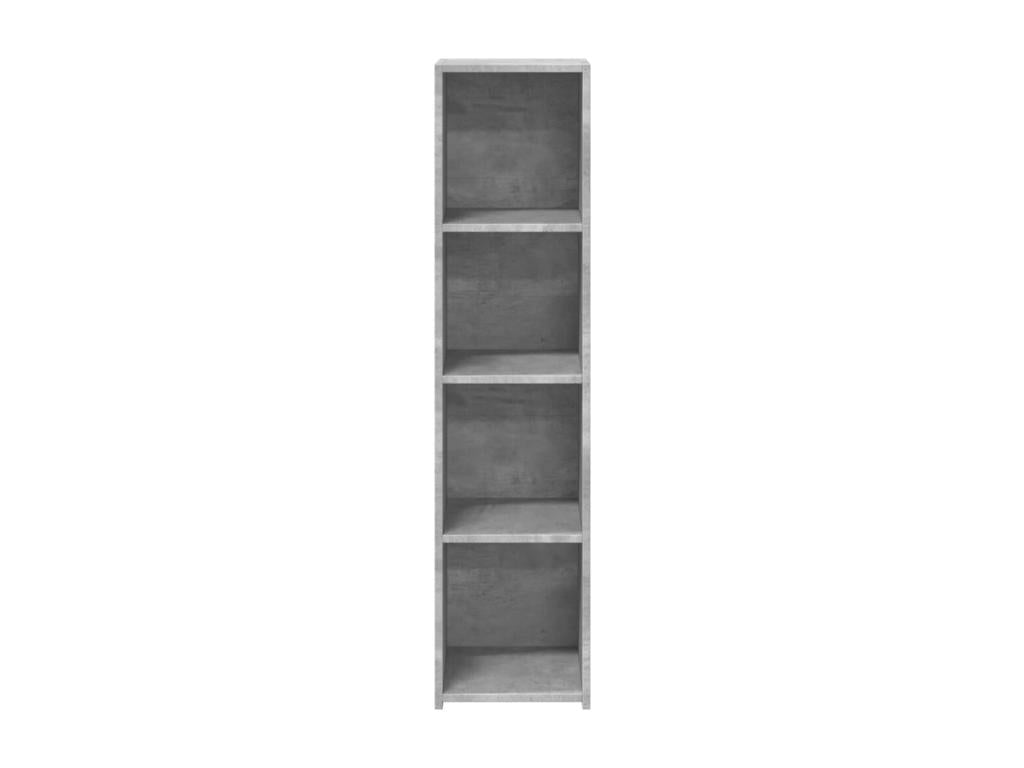 Sideboard - Gray Wood, W 11.8 x D 16.1 x H 48.8 in