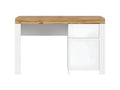 Desk - White Engineered Wood, W 51.2 x D 22 x H 32.3 in