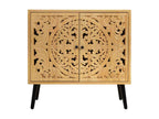 Wardrobe - Brown Wood, W 31.5 x D 14.6 x H 39.8 in