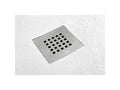 Shower Tray - White Resin, W 74.8 x D 31.5 x H 1.2 in