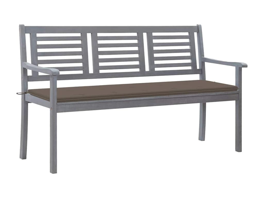 Bench - Red Wood, W 59.1 x D 23.6 x H 35 in