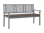 Bench - Red Wood, W 59.1 x D 23.6 x H 35 in