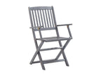 Set of 8 Chairs - Red Polyester Fabric, W 21.3 x D 22.4 x H 35.8 in