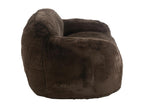 Home Item - Brown Polyester Fabric, W 59.8 x D 43.3 x H 31.9 in