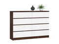Dresser - Brown Engineered Wood, W 54.3 x D 15.7 x H 39 in