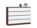 Dresser - Brown Engineered Wood, W 54.3 x D 15.7 x H 39 in