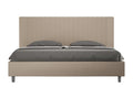 Bed Frame with Mattress with Headboard - Blue Engineered Wood, W 65 x D 43.3 x H 79.5 in