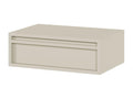 Table - Beige Engineered Wood, W 19.7 x D 13.4 x H 6.7 in