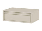 Table - Beige Engineered Wood, W 19.7 x D 13.4 x H 6.7 in