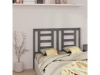 Bed - Gray Wood, W 57.5 x D 1.6 x H 39.4 in