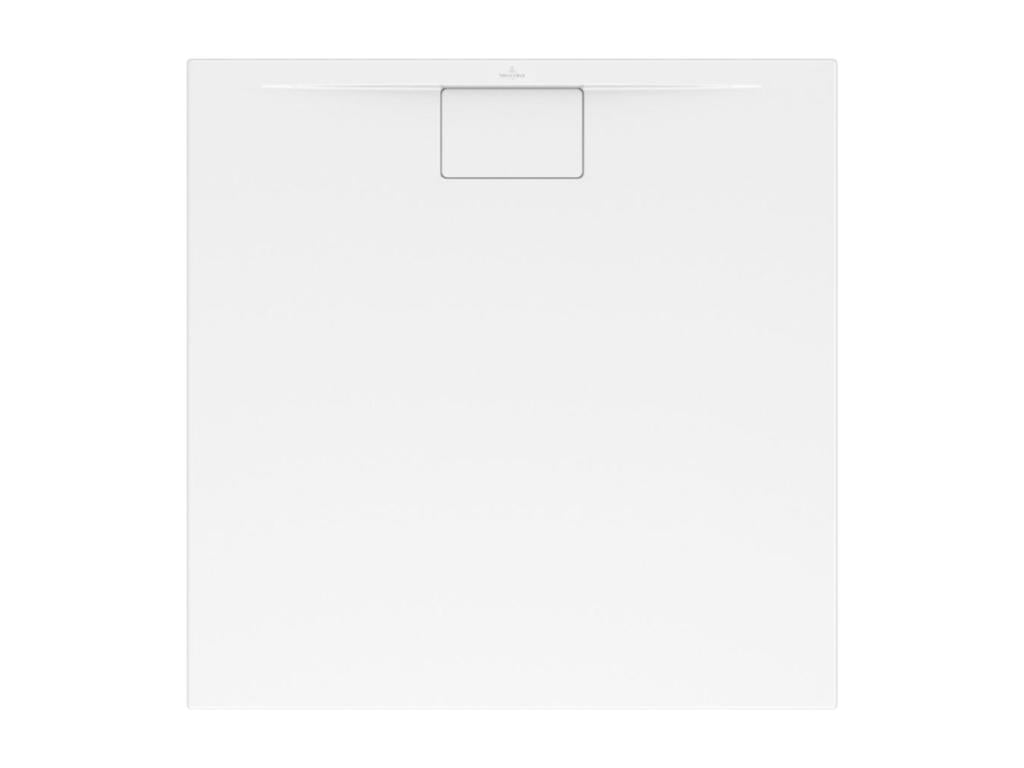 Home Item - White Ceramic, W 35.4 x D 35.4 x H 0.6 in