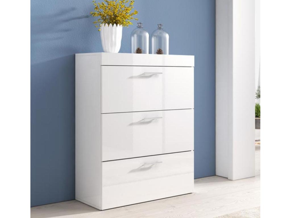 Dresser - White Engineered Wood, W 39 x D 14.2 x H 29.5 in