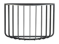 Home Item - Black Metal, W 43.3 x D 13.8 x H 29.5 in