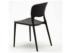 Chair - Yellow Fabric, W 18.1 x D 21.7 x H 31.5 in