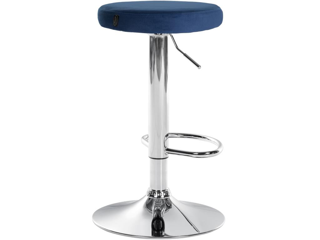 Armchair - Blue Velvet, W 126782.7 x D 15 x H 23.6 in