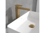 Bathroom Faucet - Gold Metal, W 2 x D 12 x H 12 in