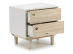 Home Item - White Engineered Wood, W 19.7 x D 13.8 x H 19.3 in