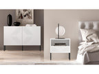 Table - White Composite, W 19.7 x D 13.4 x H 20.9 in