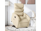Armchair - Creme Polyester Fabric