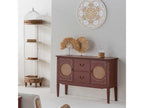 Sideboard - Brown Wood, W 41.7 x D 15.7 x H 30.7 in